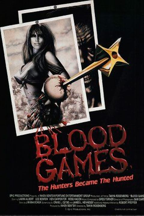 Blood games : Afiş