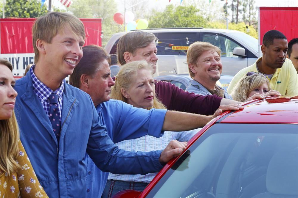 Fotoğraf Jack McBrayer, Dave Foley