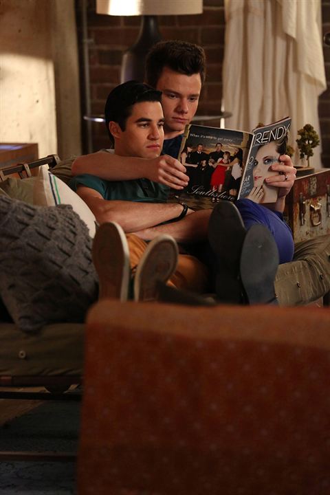 Glee : Fotoğraf Chris Colfer, Darren Criss
