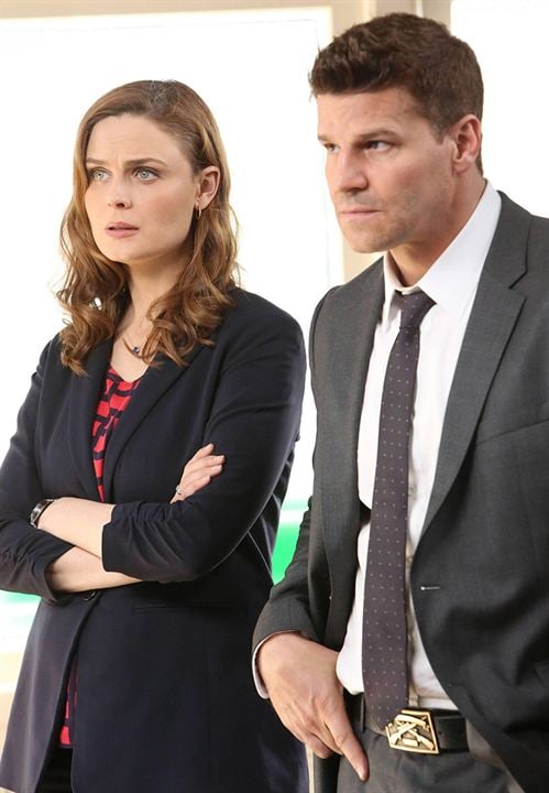 Fotoğraf David Boreanaz, Emily Deschanel