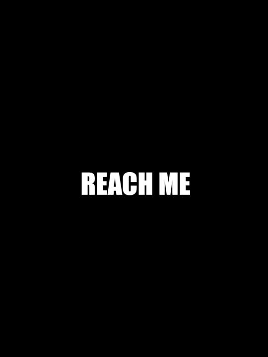 Reach Me : Afiş