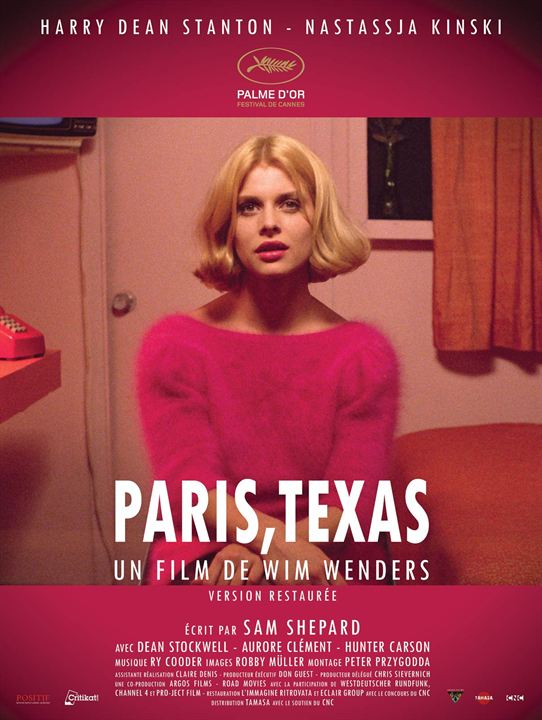 Paris, Texas : Afiş