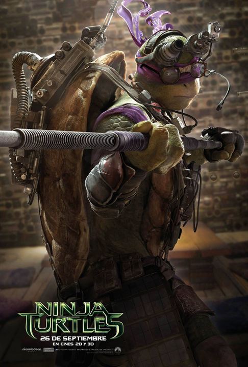 Ninja Kaplumbağalar 3D : Afiş