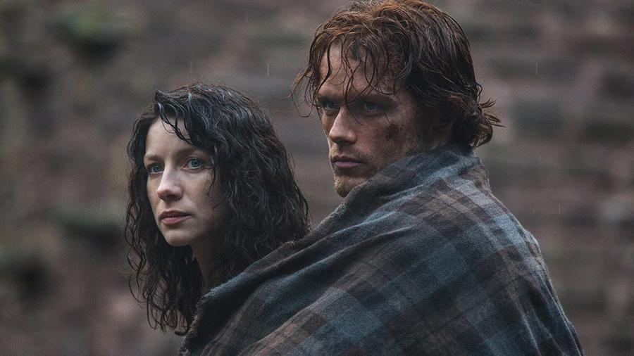 Fotoğraf Sam Heughan, Caitriona Balfe