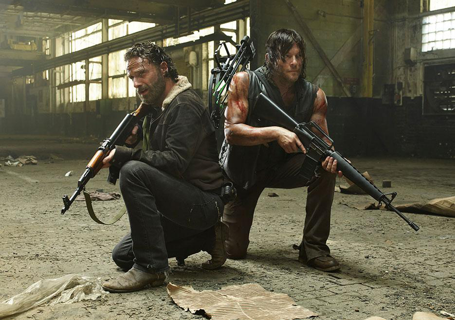 Fotoğraf Andrew Lincoln, Norman Reedus