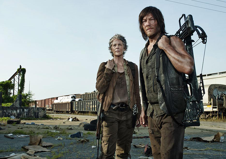 Fotoğraf Norman Reedus, Melissa McBride