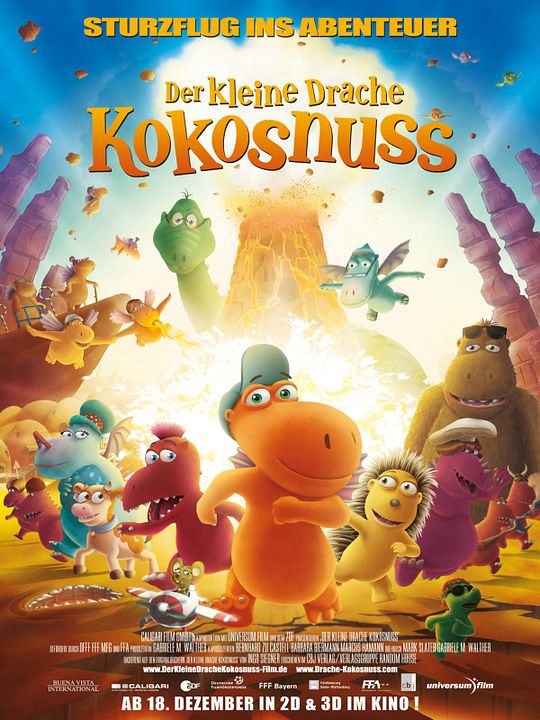 Sevimli Ejderha: Kokonat : Afiş