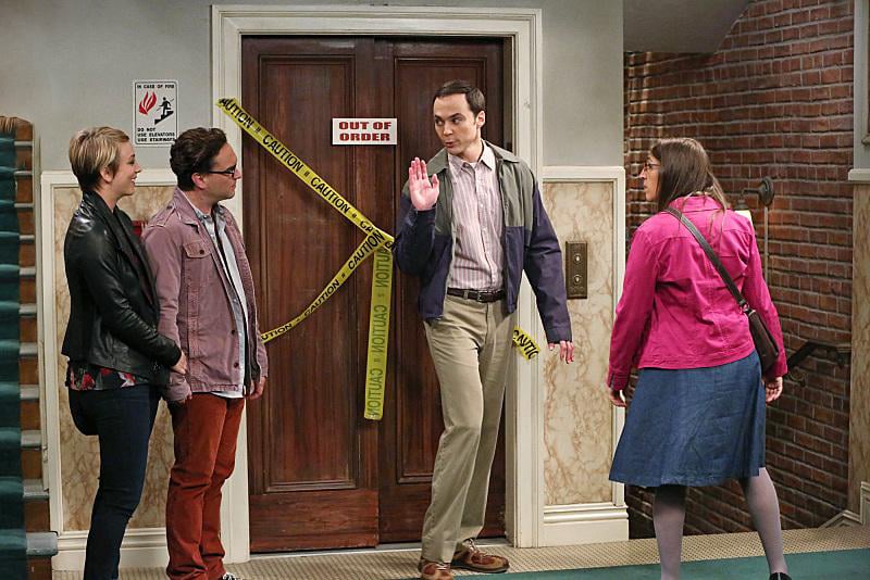 The Big Bang Theory : Fotoğraf Kaley Cuoco, Jim Parsons, Johnny Galecki, Mayim Bialik