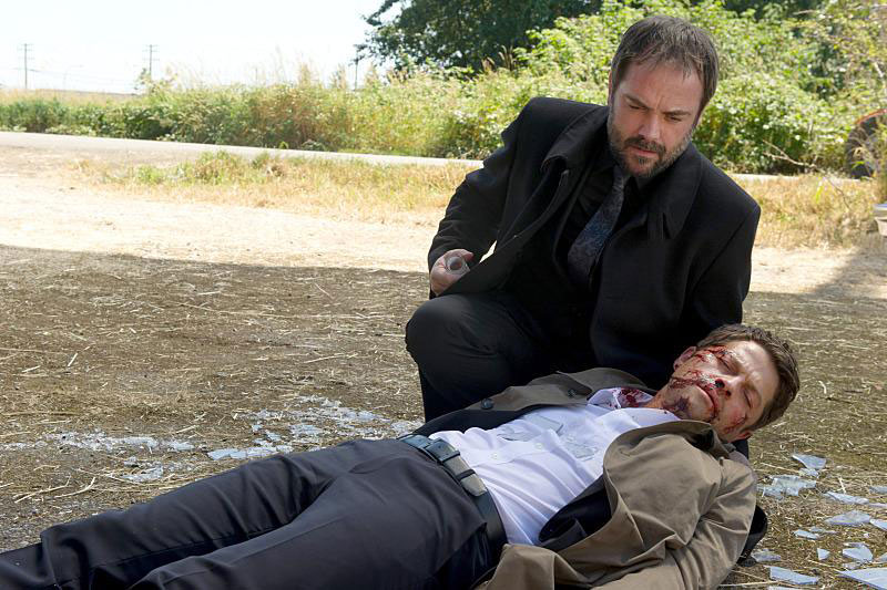 Supernatural : Fotoğraf Misha Collins, Mark Sheppard