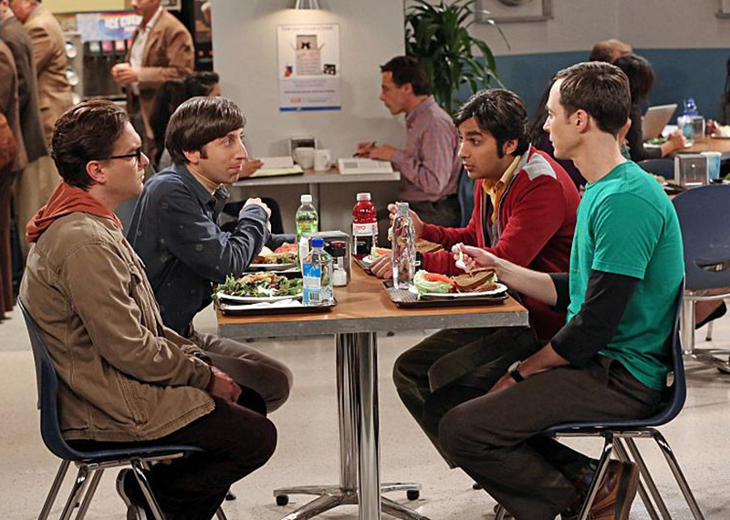 The Big Bang Theory : Fotoğraf Kunal Nayyar, Jim Parsons, Simon Helberg, Johnny Galecki