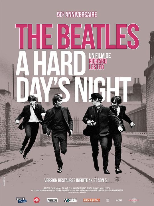 A Hard Day's Night : Afiş