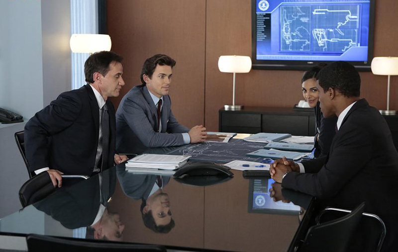 White Collar : Fotoğraf Tim DeKay, Matt Bomer, Marsha Thomason