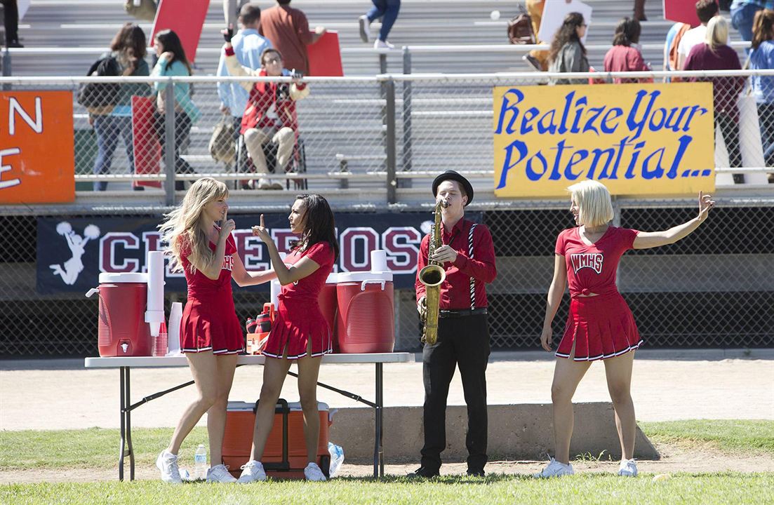 Glee : Fotoğraf Dianna Agron, Heather Morris, Naya Rivera