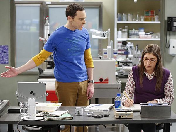 The Big Bang Theory : Fotoğraf Jim Parsons, Mayim Bialik