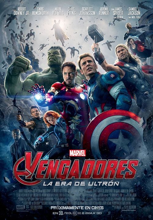 Yenilmezler: Ultron Çağı : Afiş