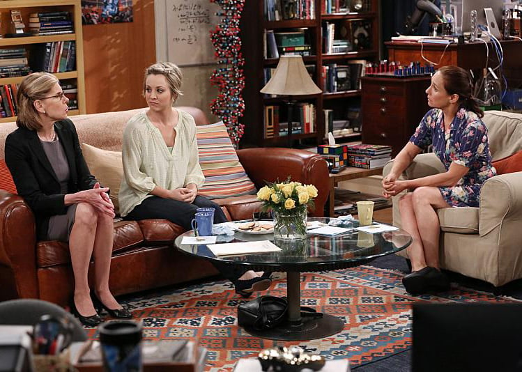 The Big Bang Theory : Fotoğraf Kaley Cuoco, Christine Baranski, Laurie Metcalf