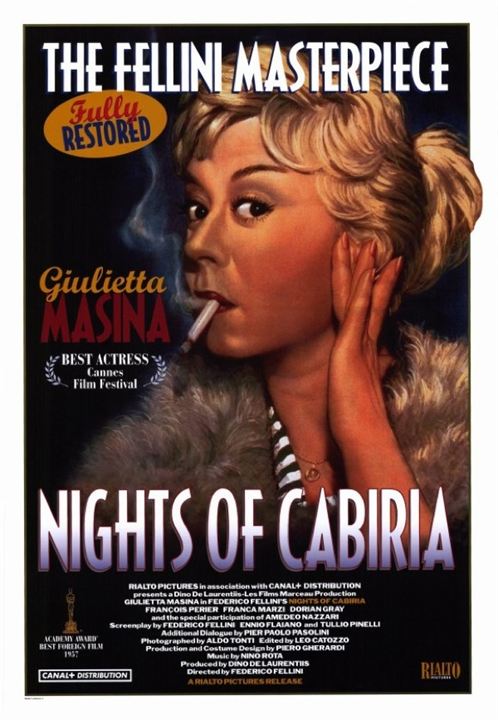 Cabiria'nın Geceleri : Afiş