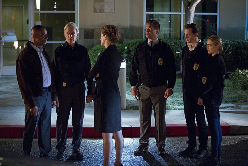 Fotoğraf Sean Murray, Emily Wickersham, Michael Weatherly, Mark Harmon