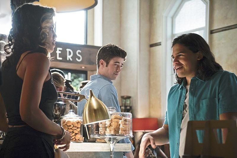 The Flash (2014) : Fotoğraf Grant Gustin, Carlos Valdes