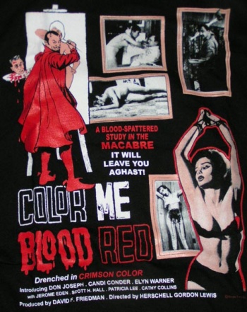Color Me Blood Red : Afiş