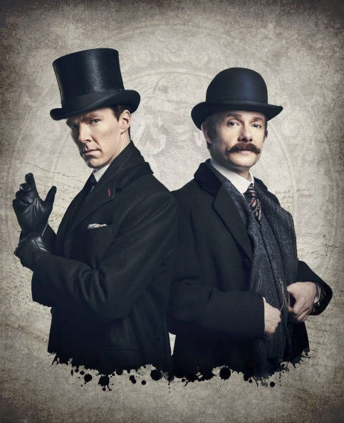 Sherlock : Fotoğraf Martin Freeman, Benedict Cumberbatch