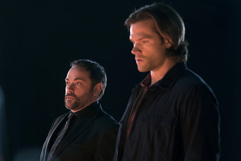 Fotoğraf Mark Sheppard, Jared Padalecki