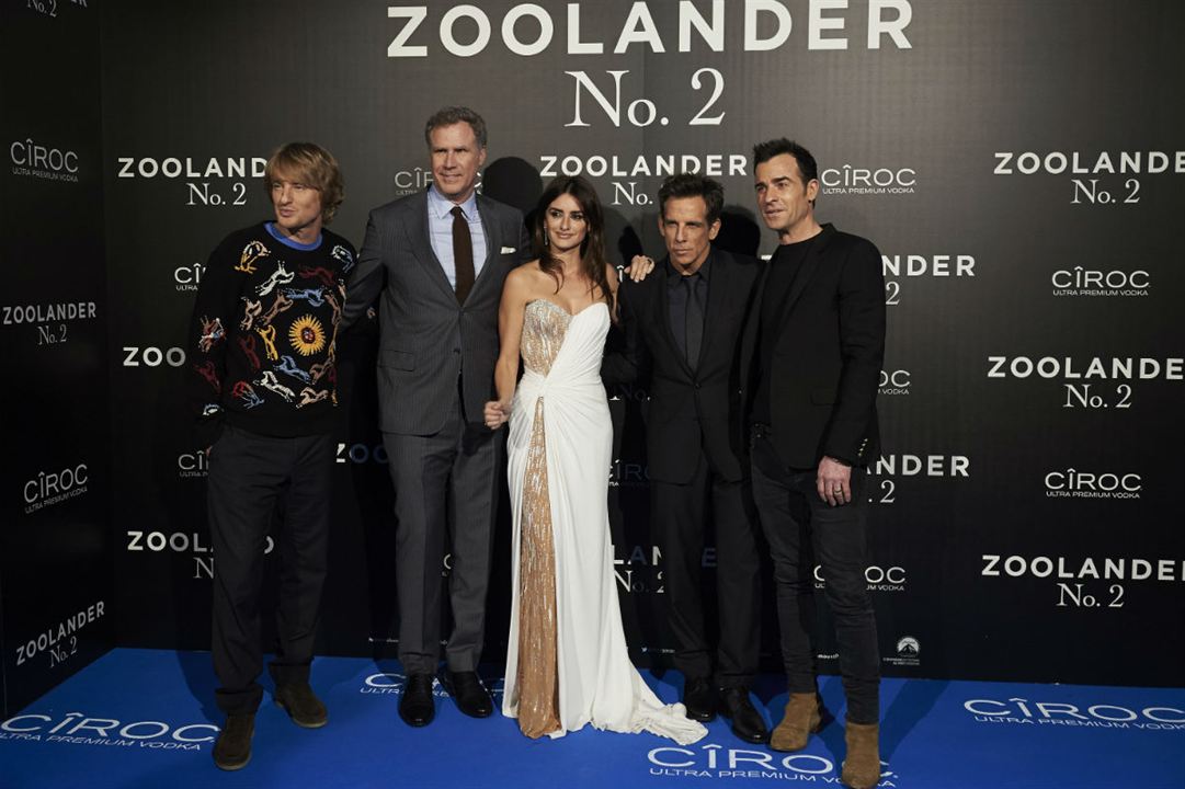 Zoolander 2 : Vignette (magazine) Ben Stiller, Will Ferrell, Owen Wilson, Penélope Cruz