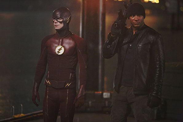 Fotoğraf Grant Gustin, David Ramsey