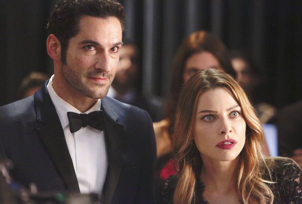 Lucifer : Fotoğraf Lauren German, Tom Ellis