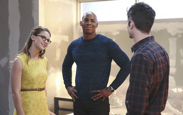 Supergirl : Fotoğraf Grant Gustin, Melissa Benoist, Mehcad Brooks