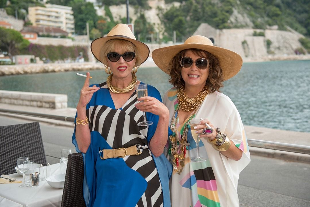 Fotoğraf Jennifer Saunders, Joanna Lumley