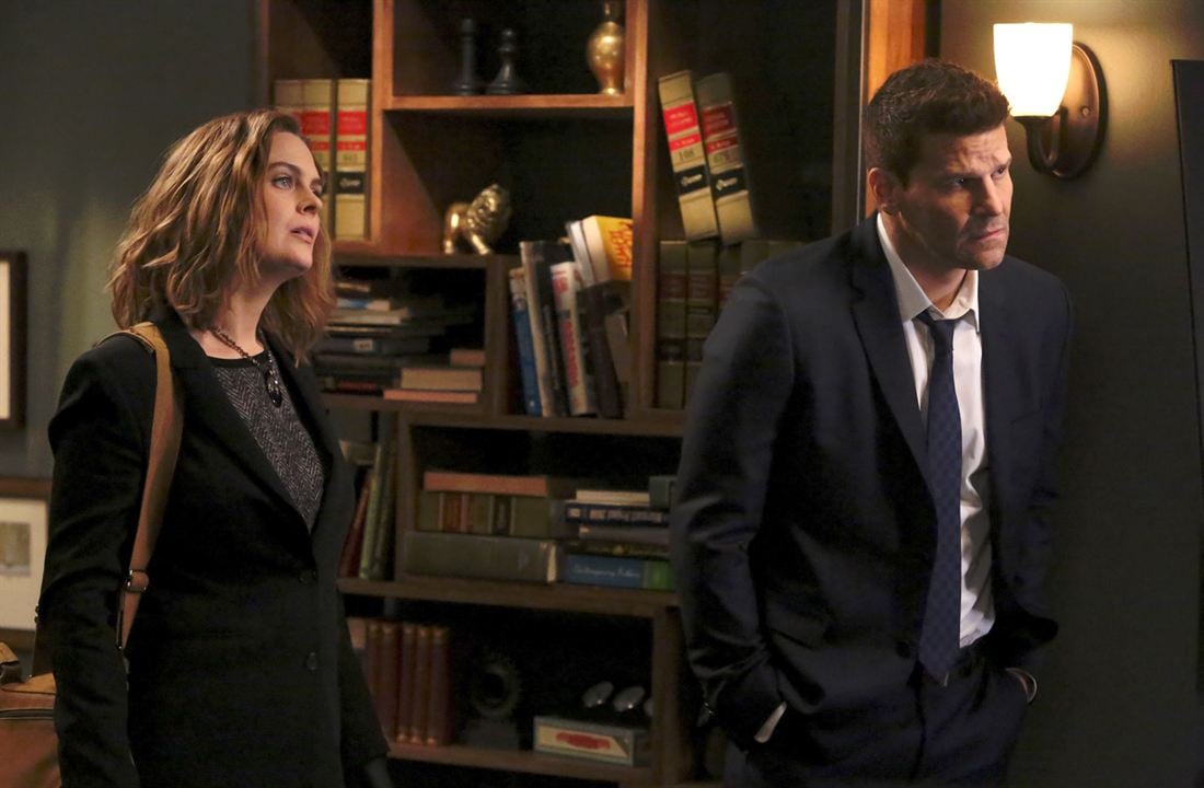 Fotoğraf David Boreanaz, Emily Deschanel