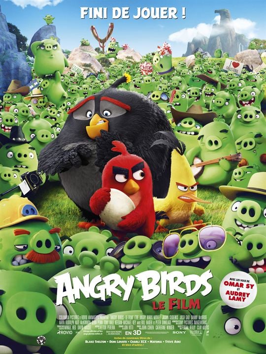 The Angry Birds Movie : Afiş