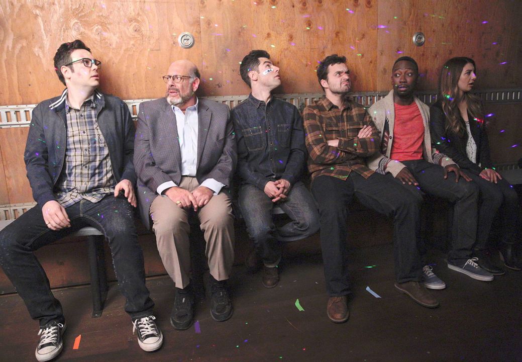 New Girl : Fotoğraf Nasim Pedrad, Nelson Franklin, Jake Johnson, Lamorne Morris, Max Greenfield, Fred Melamed