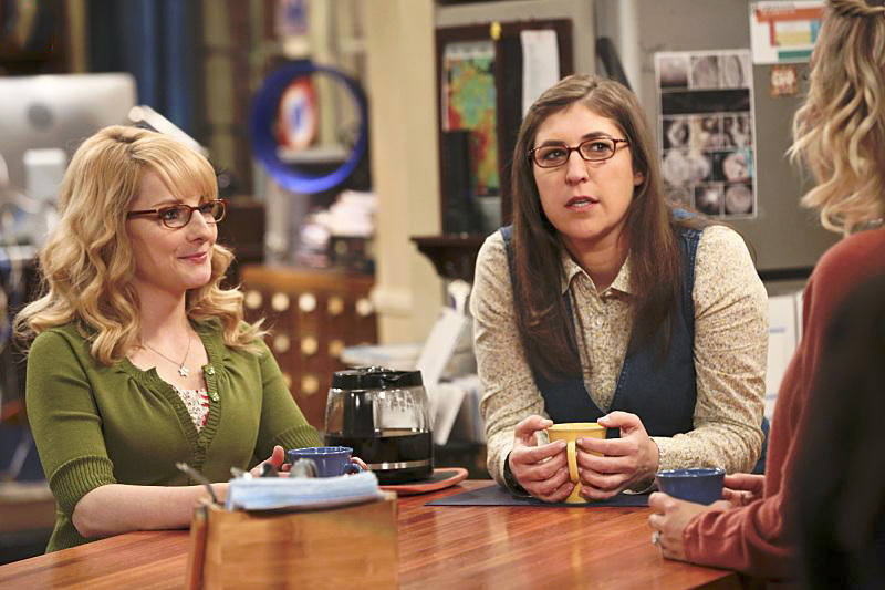 The Big Bang Theory : Fotoğraf Melissa Rauch, Mayim Bialik
