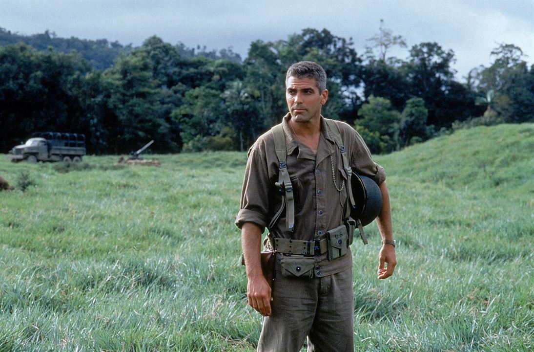 İnce Kırmızı Hat : Fotoğraf George Clooney