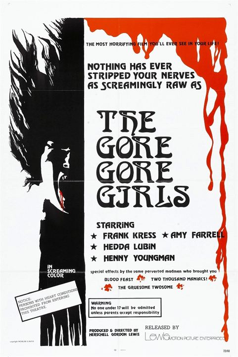 The Gore Gore Girls : Afiş