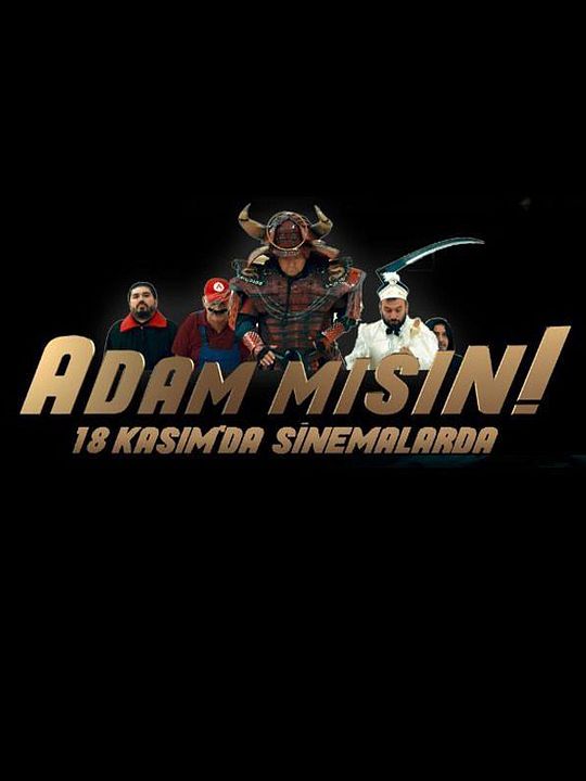 Adam Mısın! : Afiş