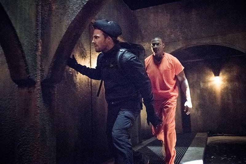 Fotoğraf David Ramsey, Stephen Amell