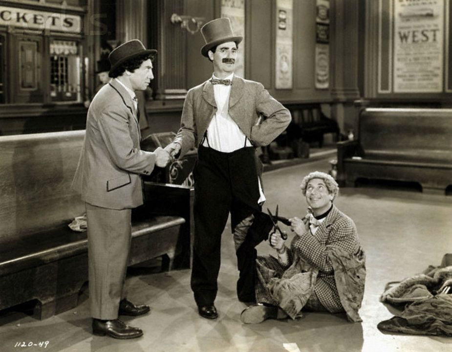 Fotoğraf Chico Marx, Groucho Marx, Harpo Marx