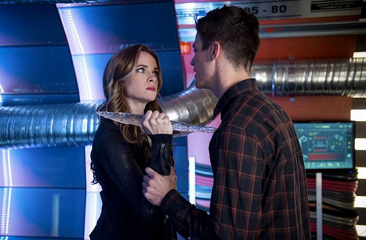 Fotoğraf Grant Gustin, Danielle Panabaker