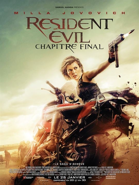 Resident Evil: Son Bölüm : Afiş