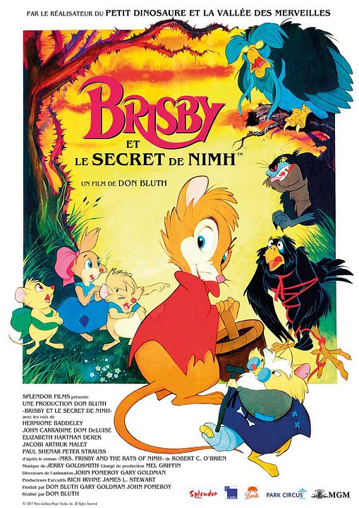 The Secret of Nimh : Afiş