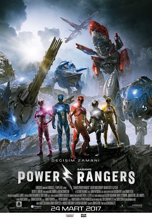Power Rangers : Afiş