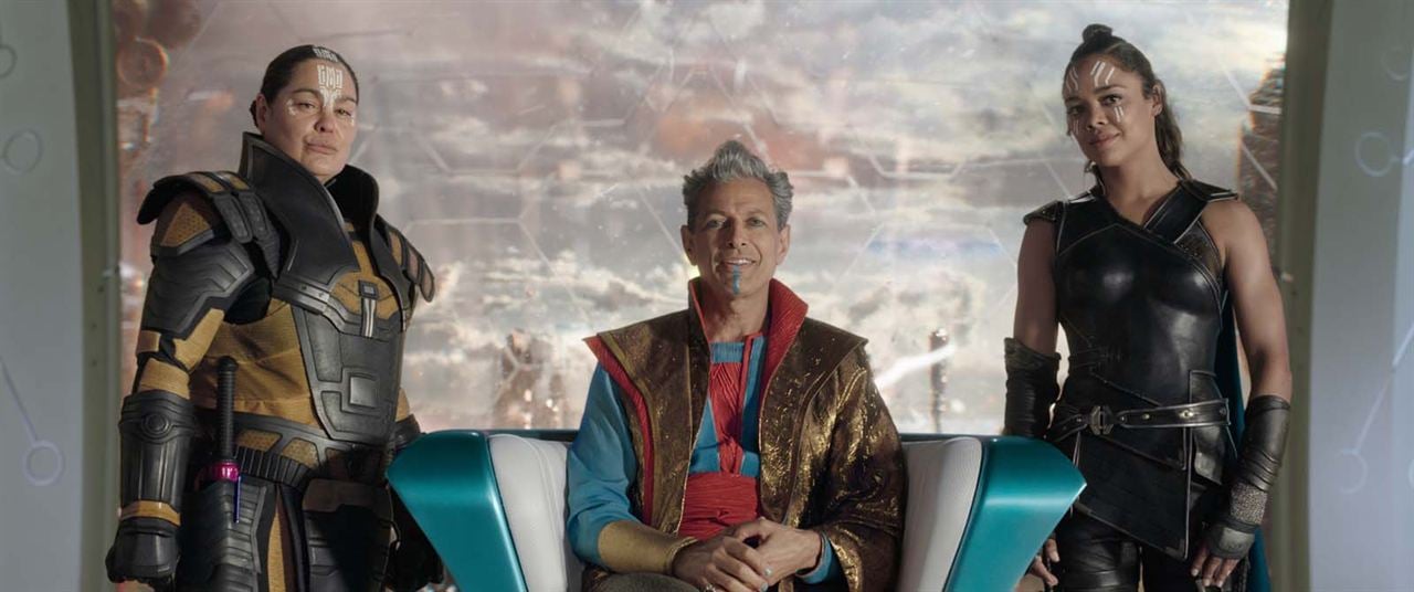 Thor: Ragnarok : Fotoğraf Tessa Thompson, Rachel House, Jeff Goldblum