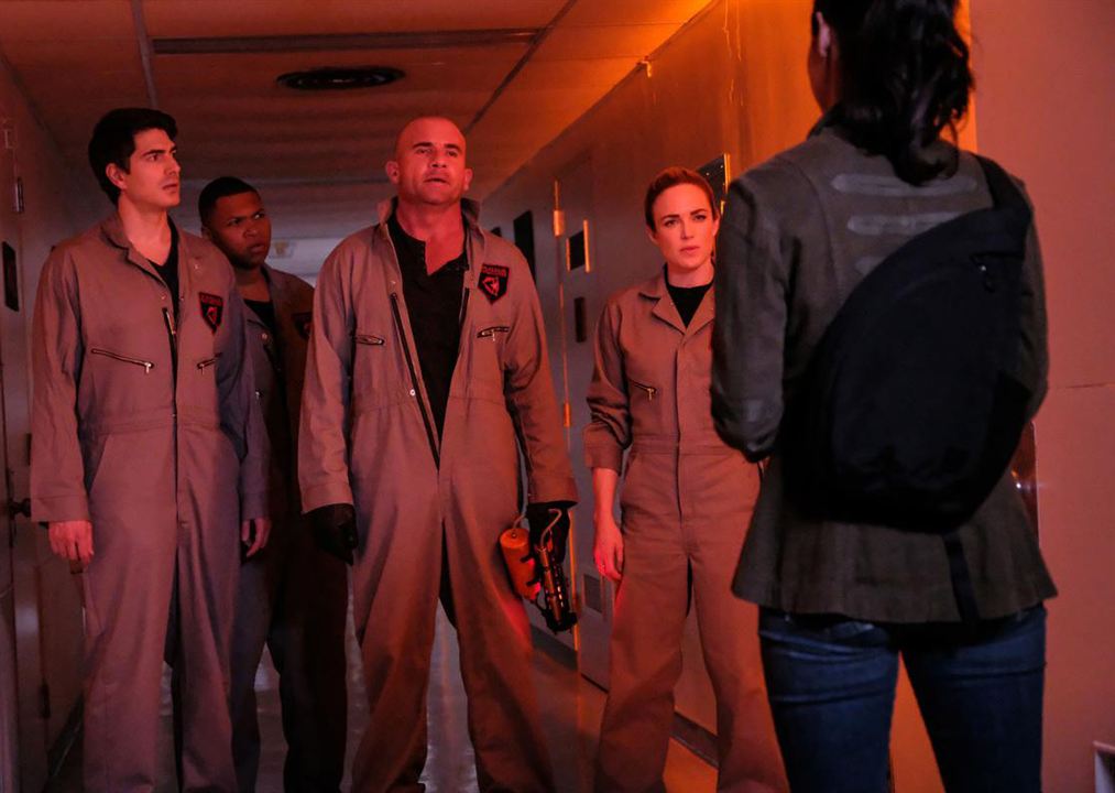 DC's Legends of Tomorrow : Fotoğraf Brandon Routh, Franz Drameh, Caity Lotz, Dominic Purcell
