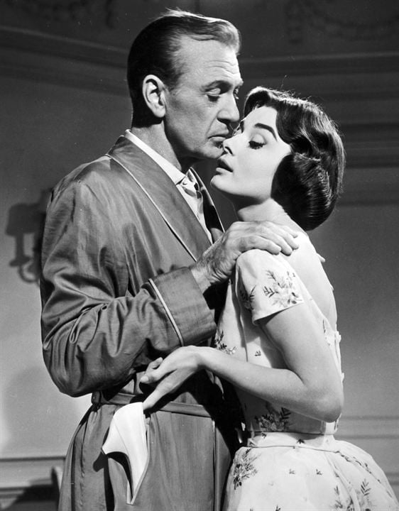 Love in the Afternoon : Fotoğraf Gary Cooper, Audrey Hepburn
