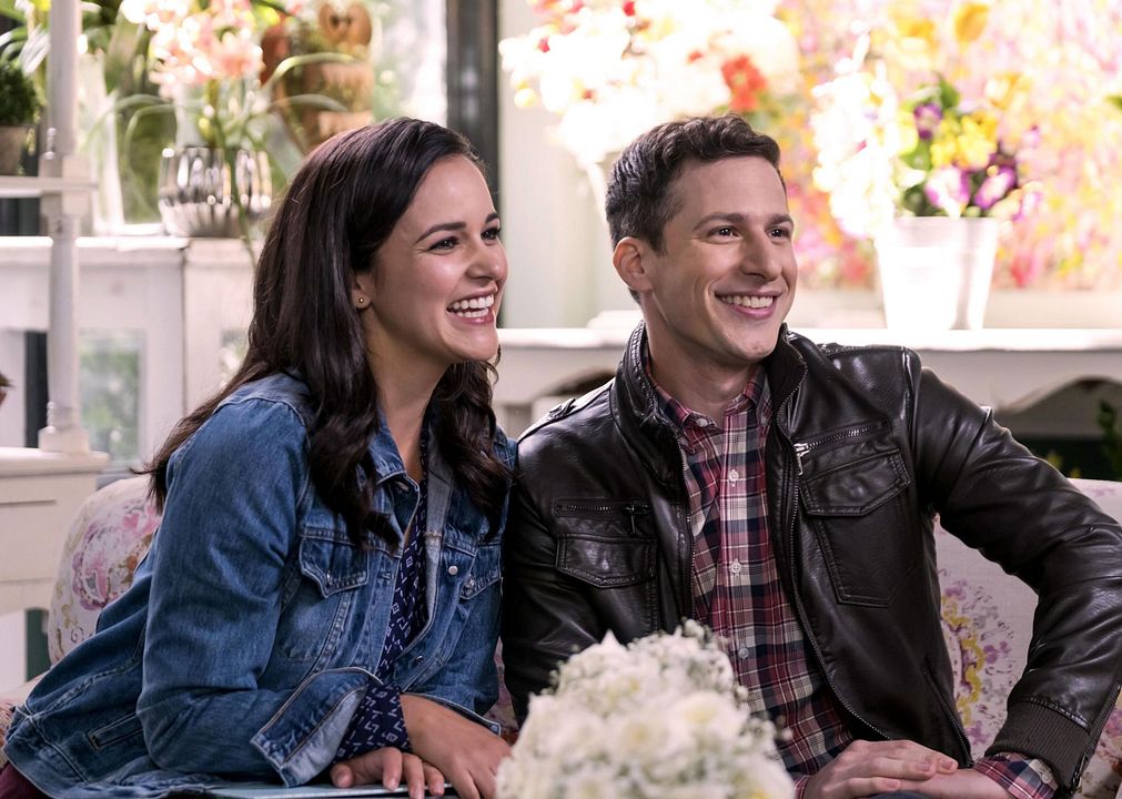 Brooklyn Nine-Nine : Fotoğraf Melissa Fumero, Andy Samberg