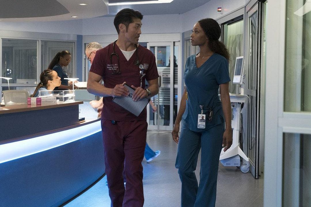 Chicago Med : Fotoğraf Yaya DaCosta, Brian Tee