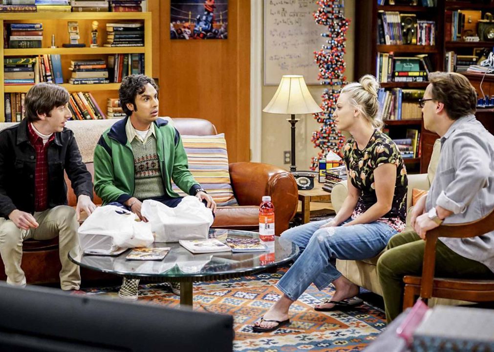 The Big Bang Theory : Fotoğraf Kaley Cuoco, Kunal Nayyar, Simon Helberg, Johnny Galecki